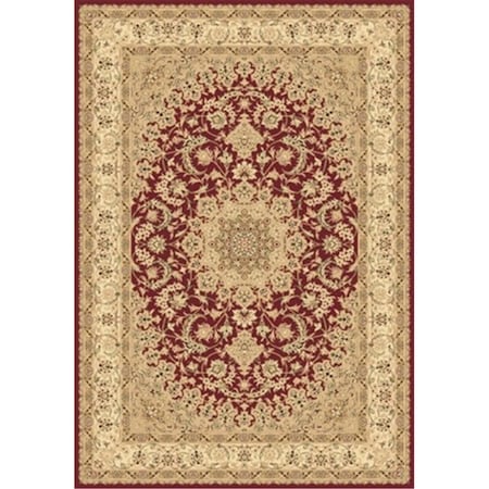 Dynamic Rugs Legacy 2 x 3.6 58000-300 Rug - Red LE2458000300